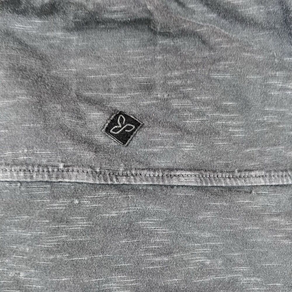 PrAna Breathe Short Sleeve Button Down Shirt Outdoor Hiking Men's Large FLAWED - Picture 13 of 13